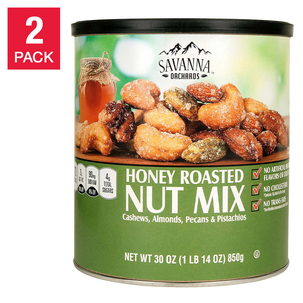 Savanna Orchards Honey Roasted Nut and Pistachios