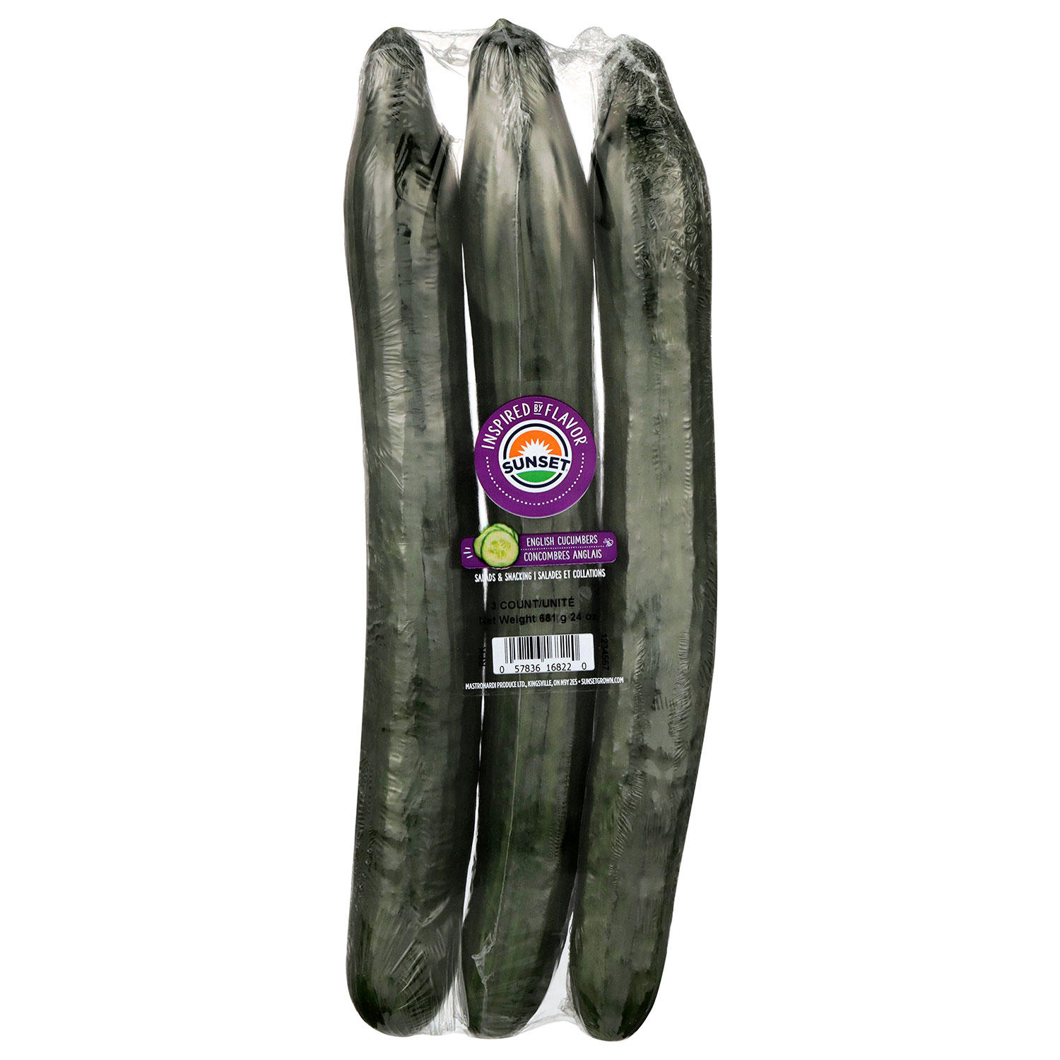 Seedless English Cucumbers