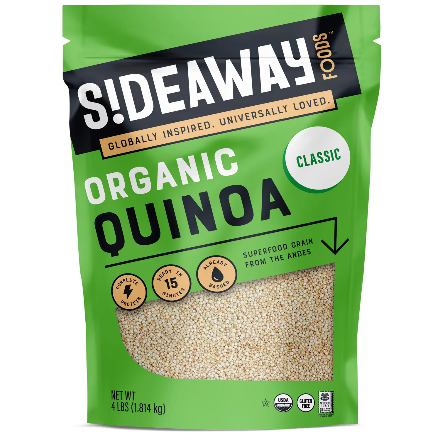 Sideaway Foods Organic Quinoa