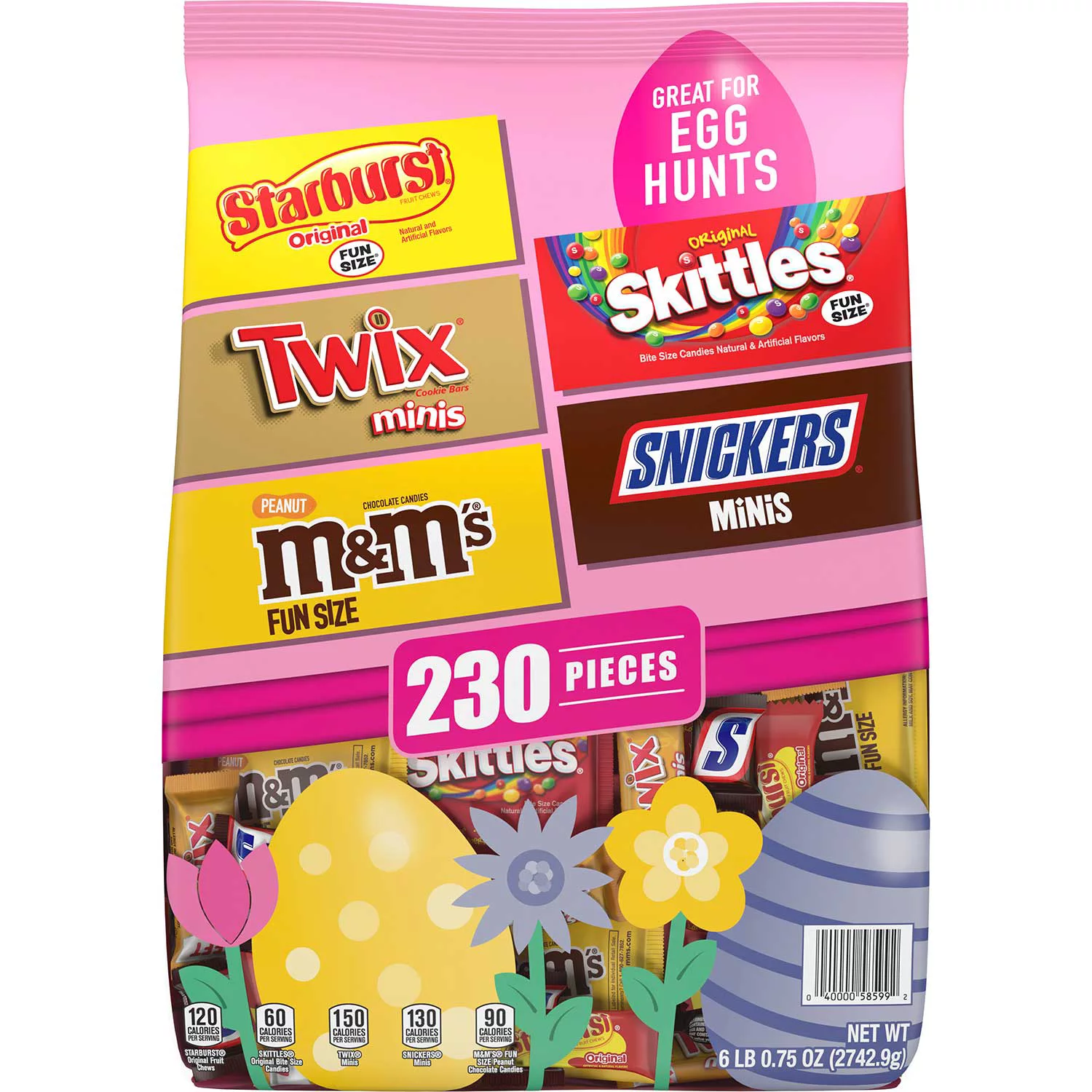 M&M's Peanut Bulk Easter Candy Assortment