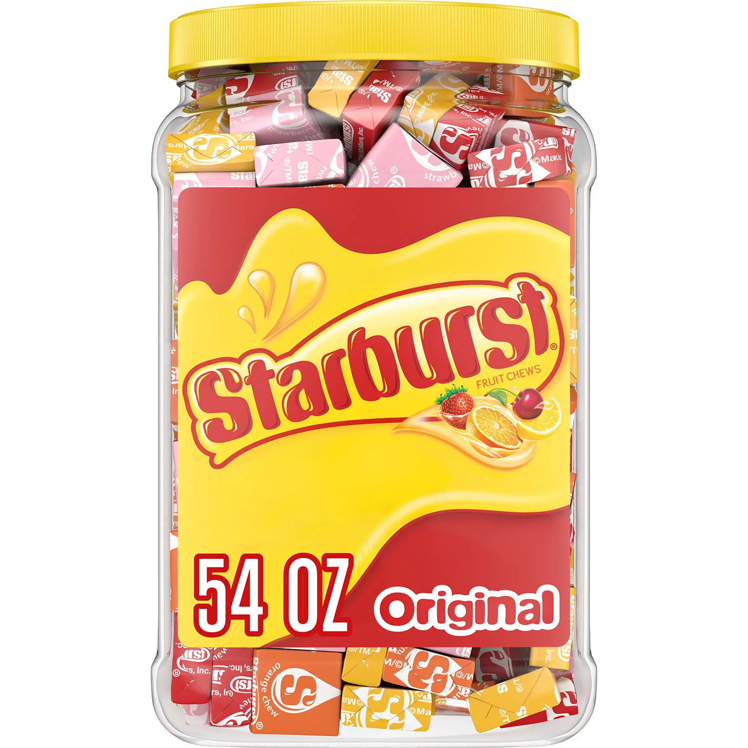 Starburst Original Fruit Chewy Candy Bulk Jar