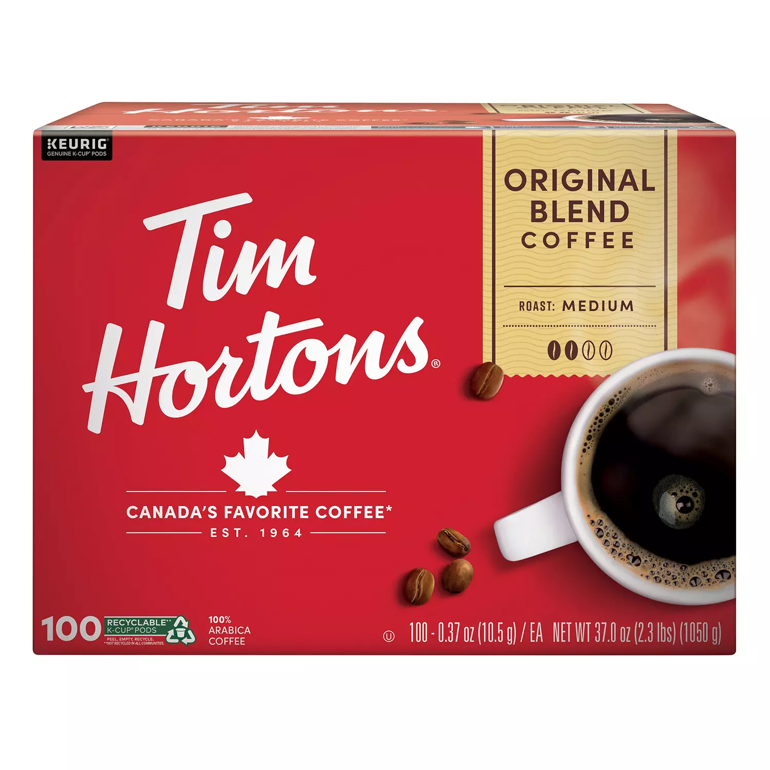 Tim Hortons Original Blend Premium Coffee