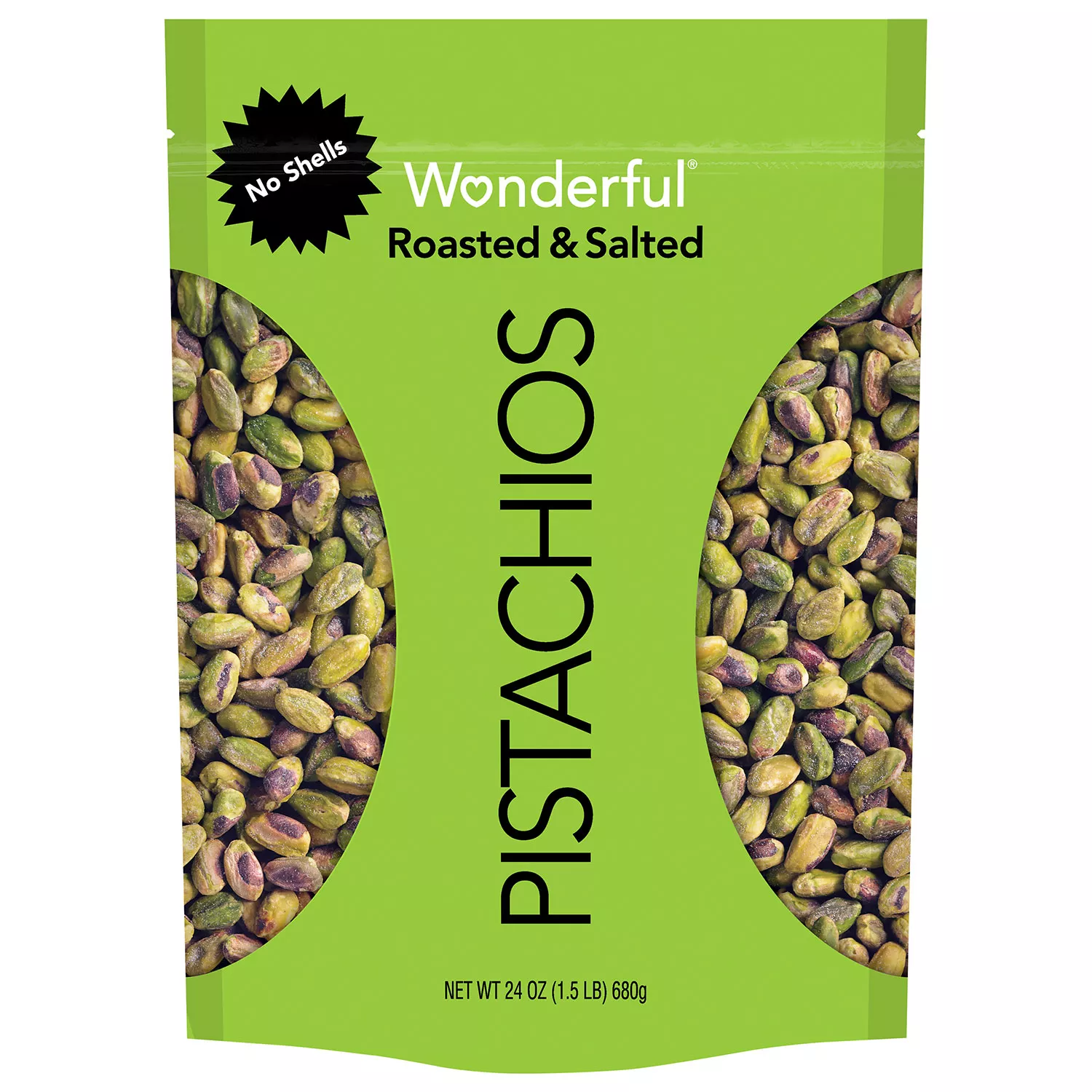 Wonderful Pistachios Shelled Roasted and Salted