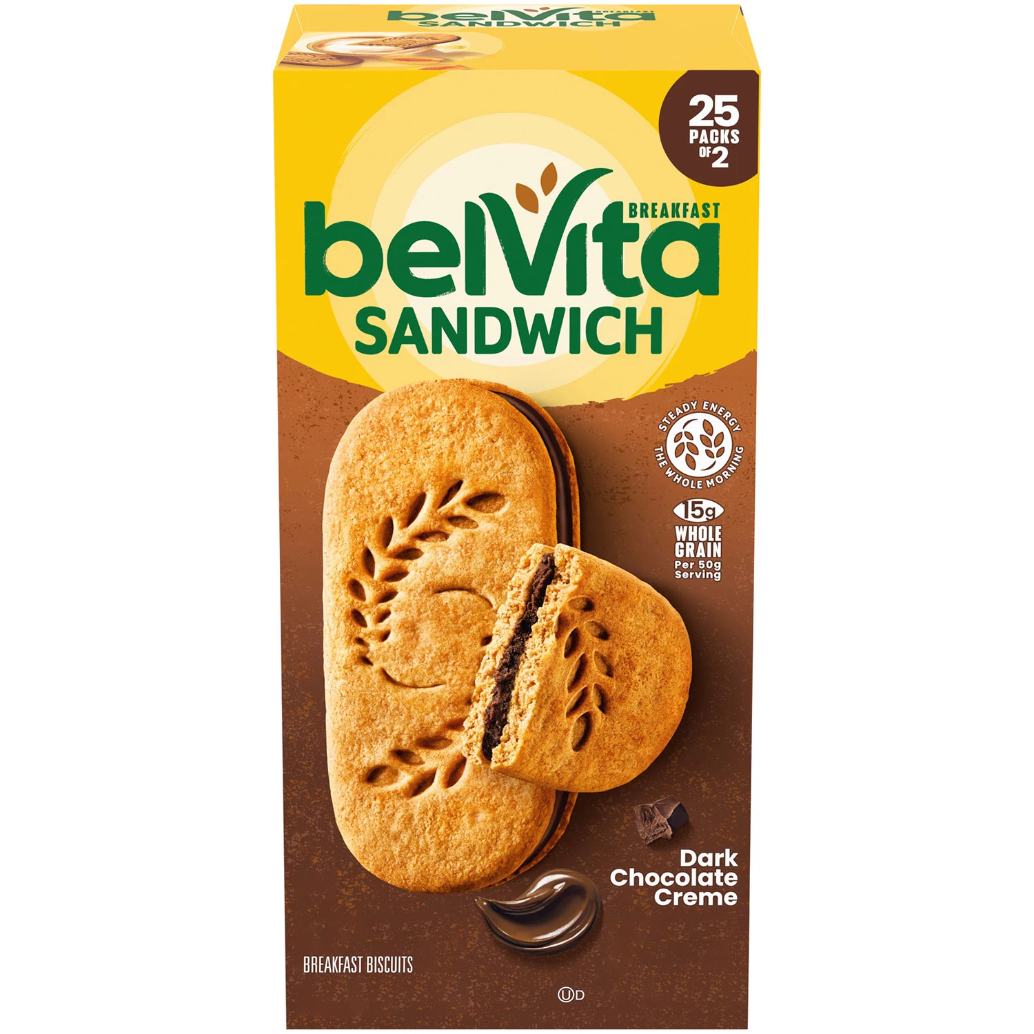 Best belVita Dark Chocolate Creme Breakfast Biscuits (25 pk.)
