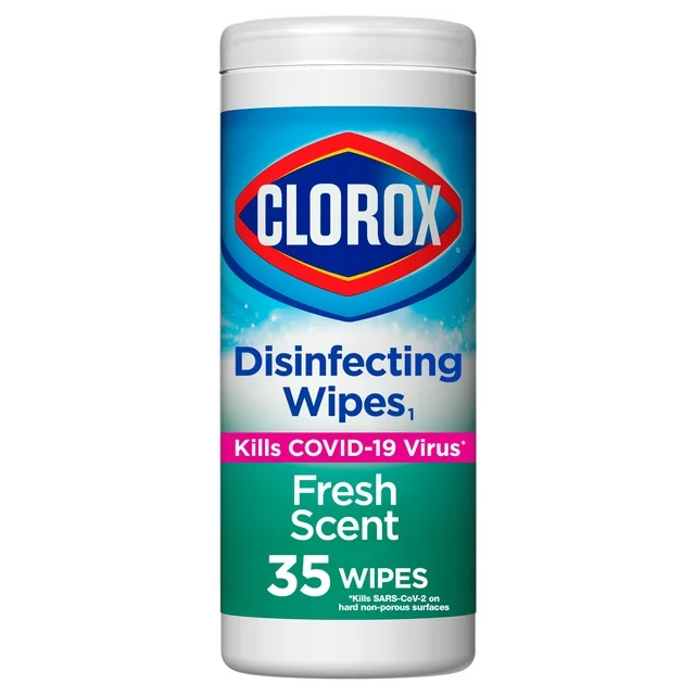 Clorox Disinfecting Wipes, Fresh Scent, 35 Count