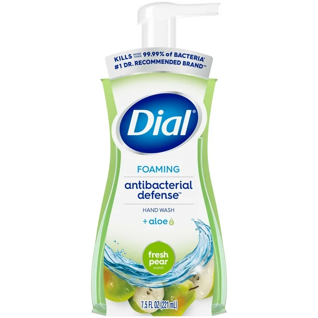 Dial Complete Antibacterial Foaming Hand Wash, Fresh Pear, 7.5 Ounce