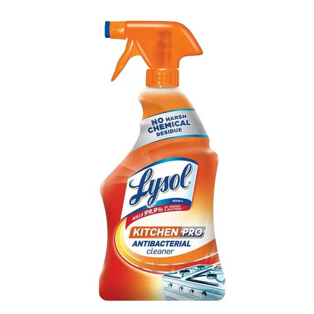 Lysol Kitchen Pro Antibacterial Kitchen Cleaner Spray