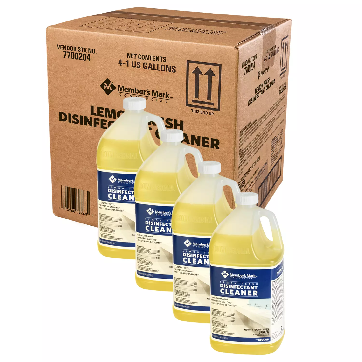 Member’s Mark Commercial Lemon Fresh Disinfectant Cleaner (128 oz.)