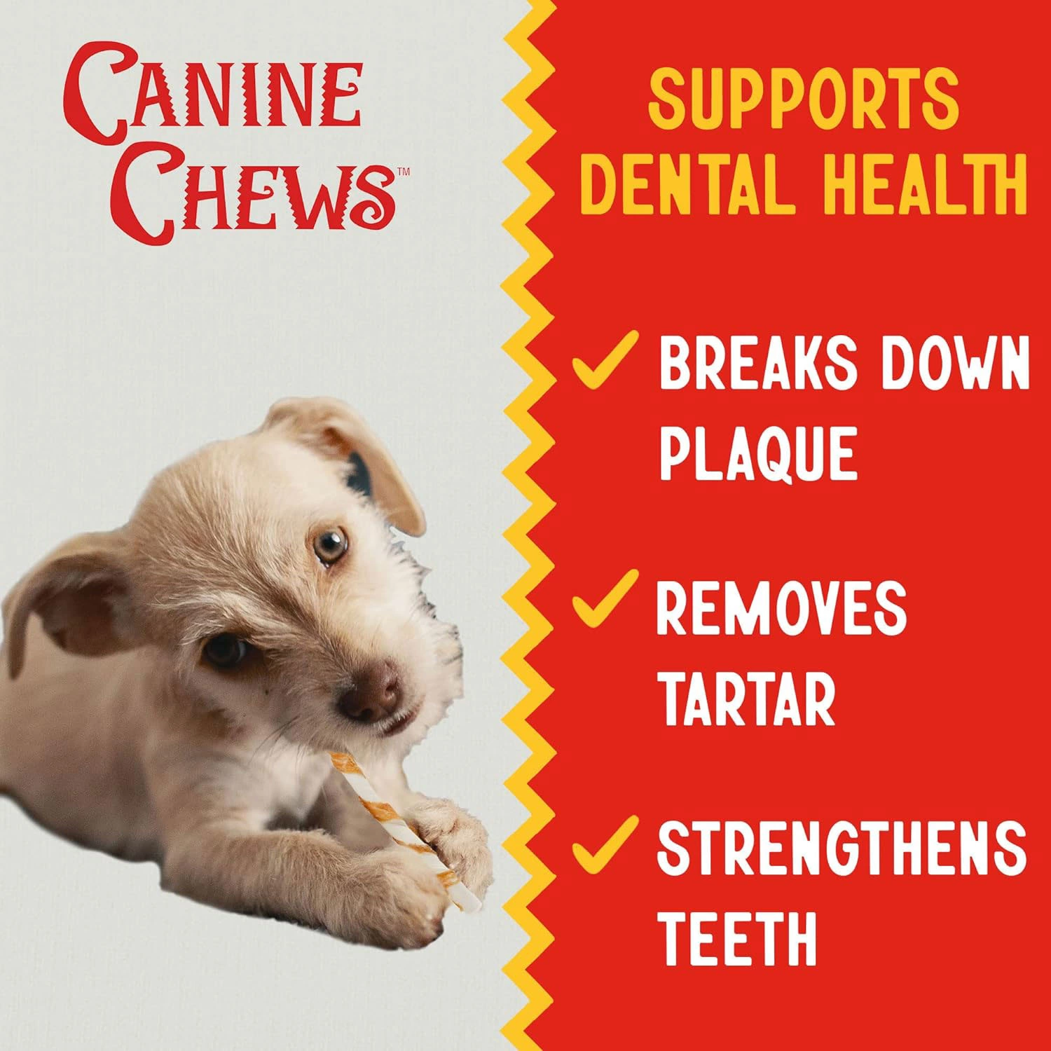 Canine Chews Premium All-natural Beef Hide Canine Retrievers (15 Ct 