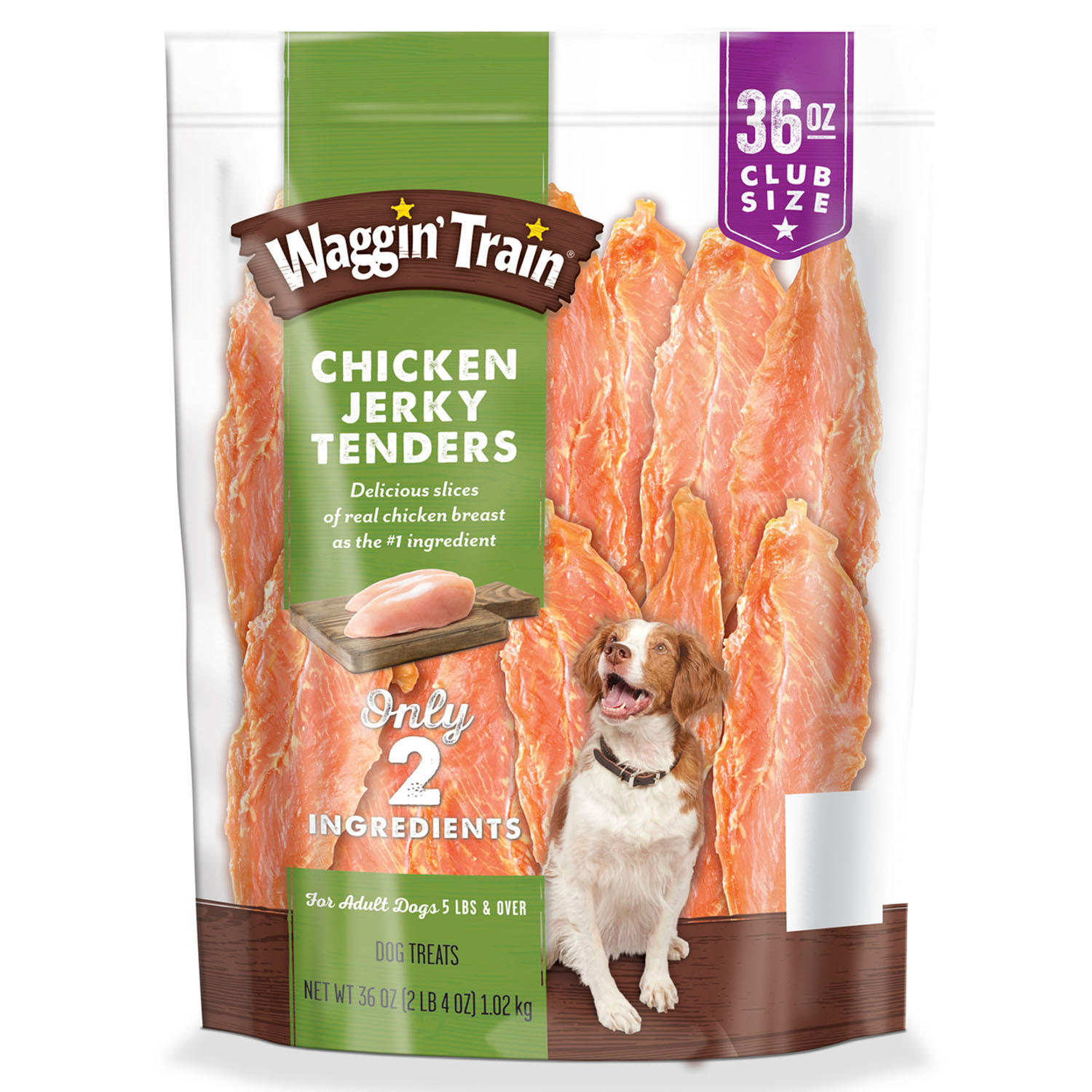 Purina Waggin Train Chicken Jerky Dog Treats (36 oz.)