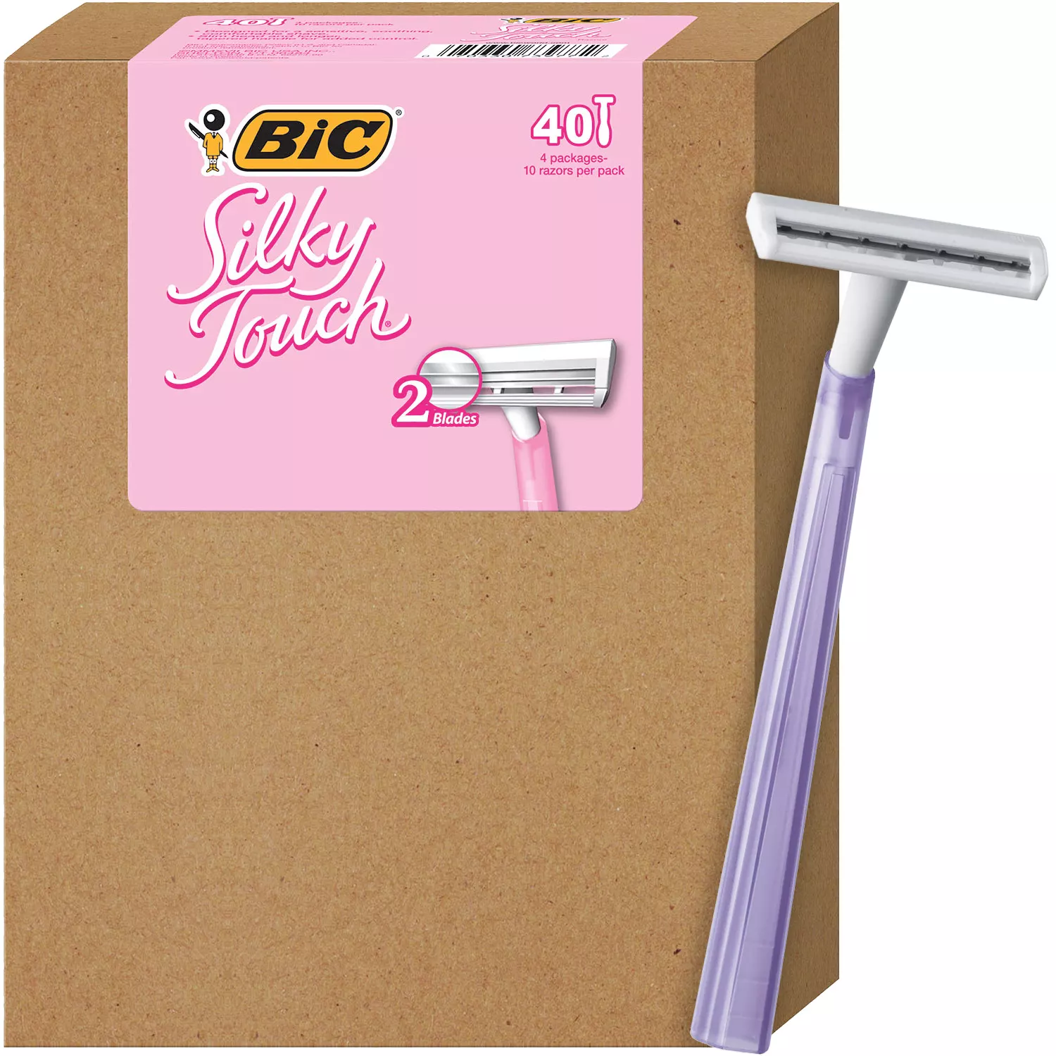 BIC Silky Touch Women’s Disposable Razor (40 ct.)
