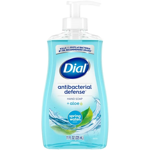 Dial Antibacterial Foaming Hand Soap 11 oz, Spring Water
