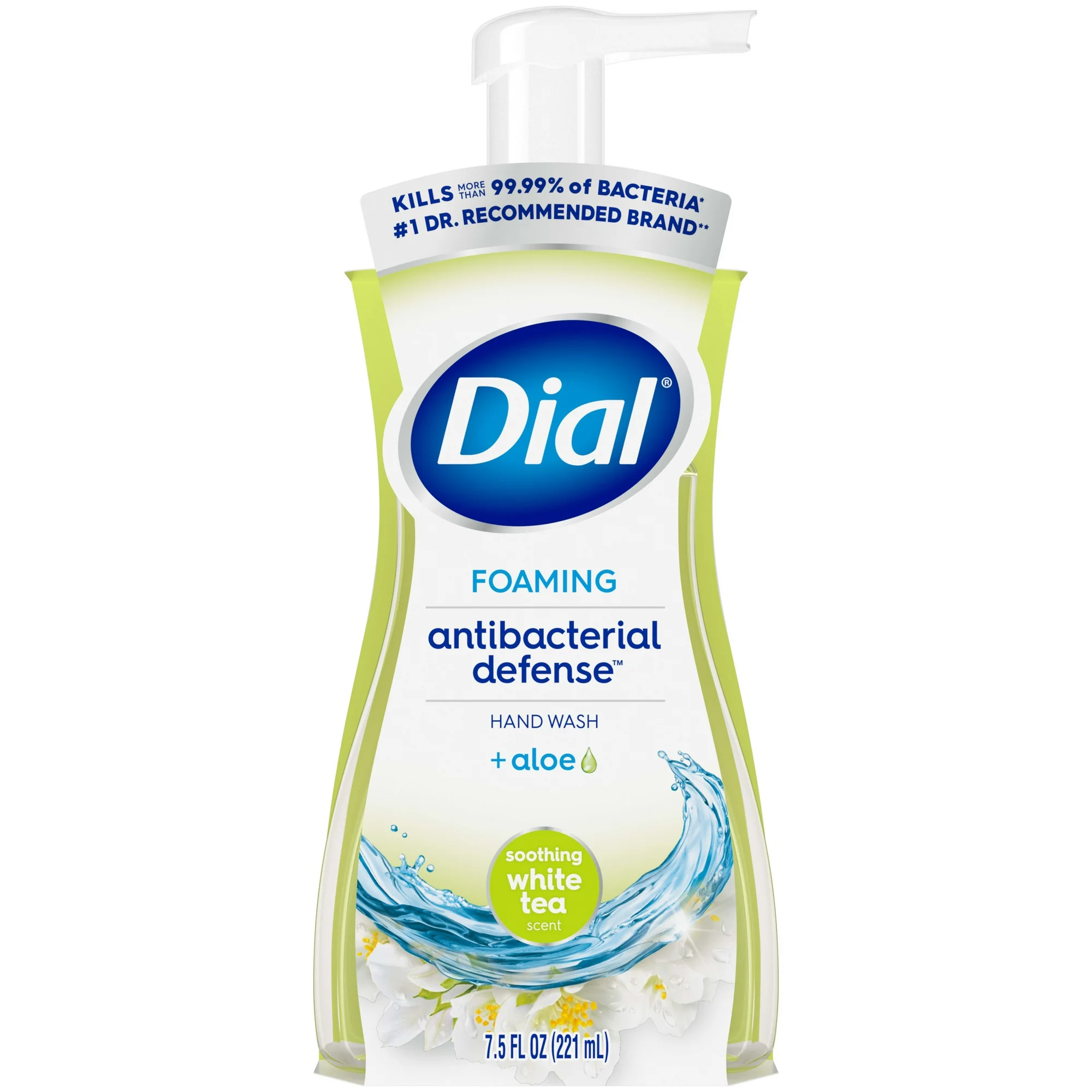 Dial Complete Antibacterial Foaming Hand Wash Soothing White Tea 7.5 ounce
