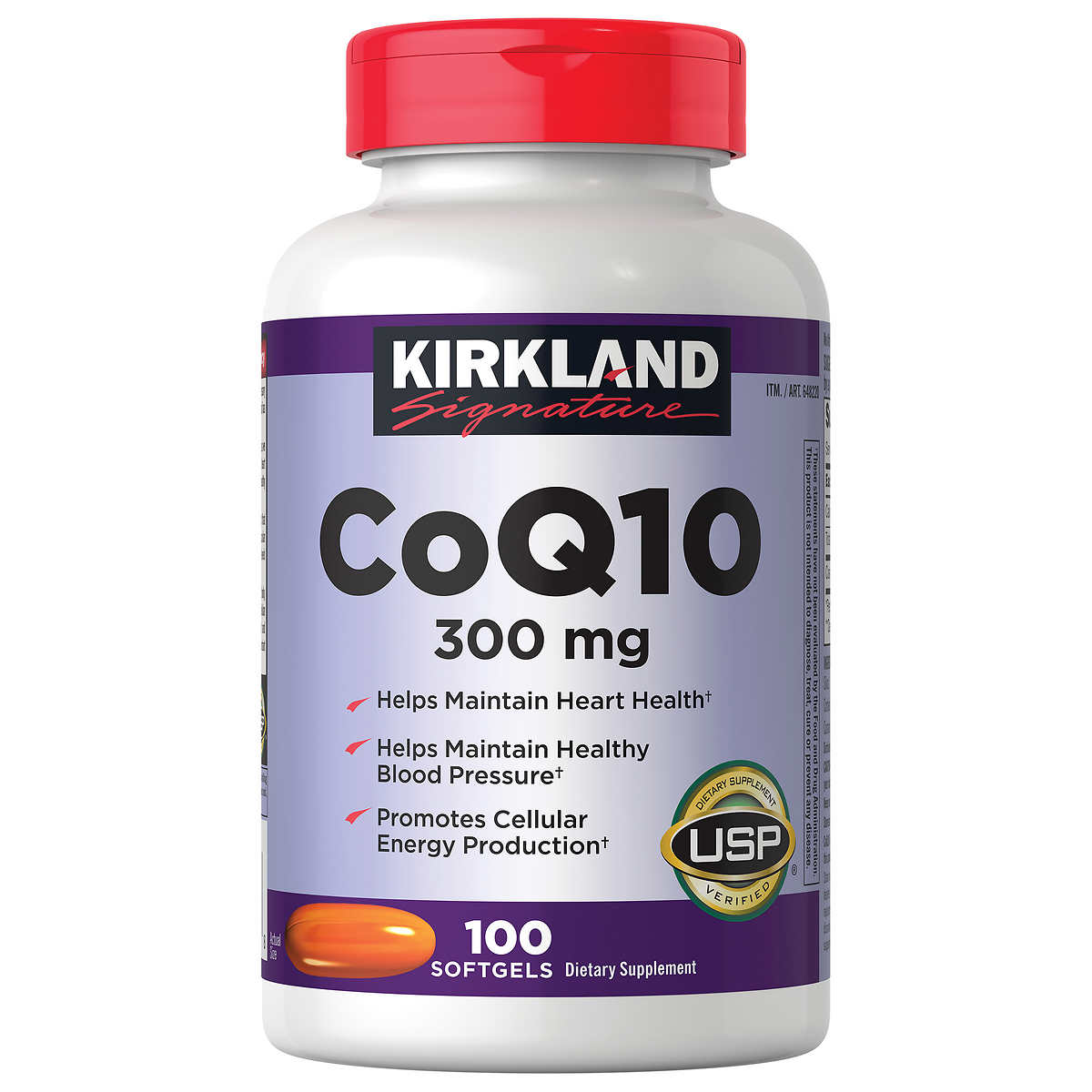 Kirkland Signature CoQ10 300 mg., 100 Softgels