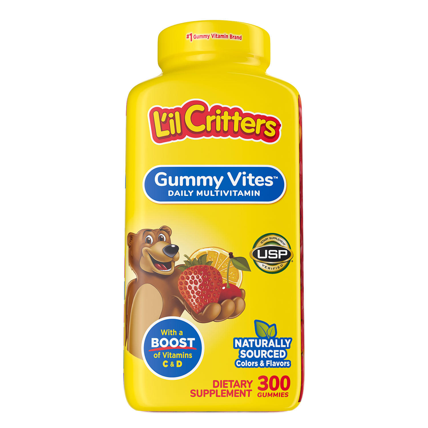 L’il Critters Gummy Vites Gummy Bears (300 ct.)