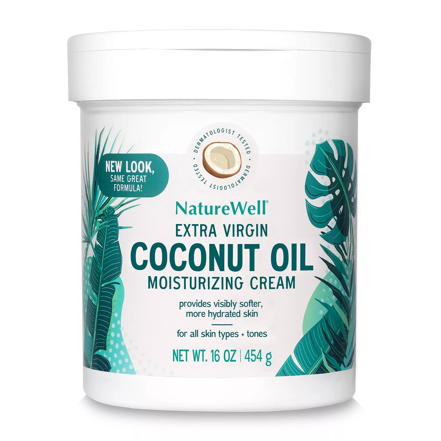 Nature Well Extra Virgin Coconut Oil Moisturizing Cream