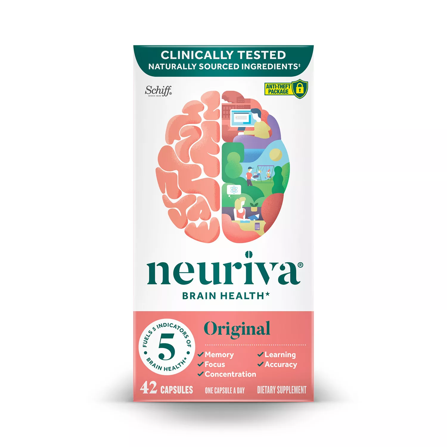 Neuriva Original Brain Performance Supplement (42 ct.) – Jarasim