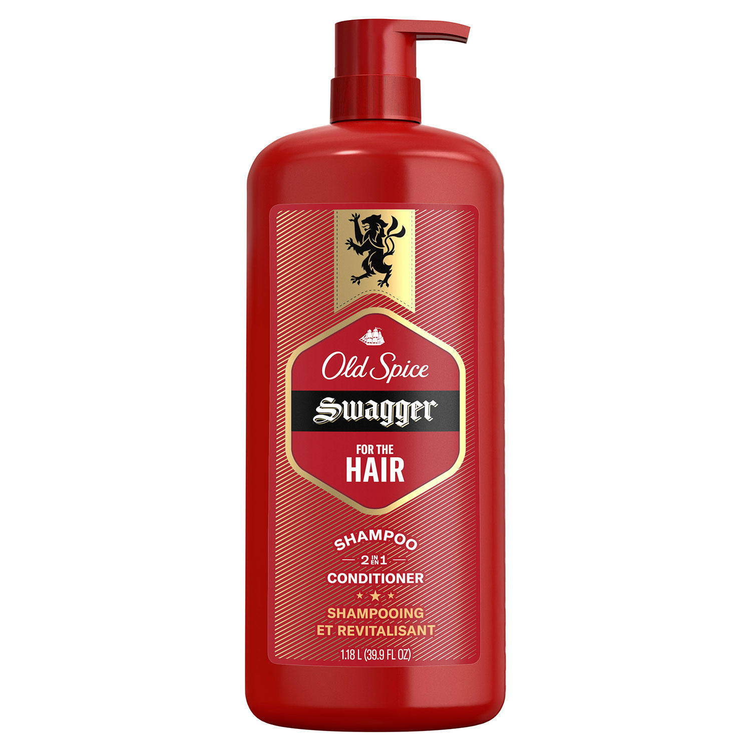 Old Spice Swagger 2 in1 Shampoo and Conditioner for Men (39.9 fl. oz.)