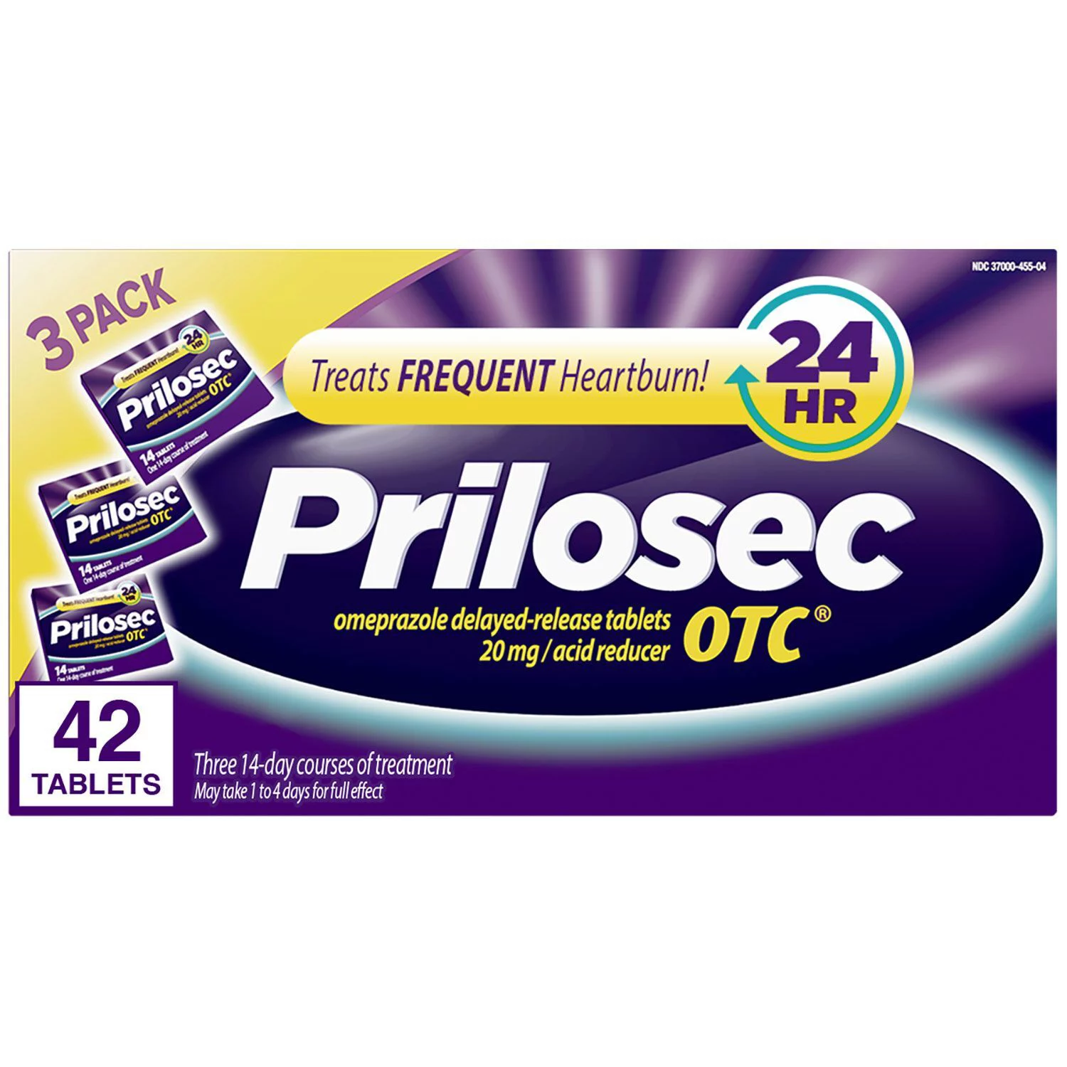 Prilosec OTC Omeprazole Heartburn Medicine and Acid Reducer Tablets-Proton Pump Inhibitor