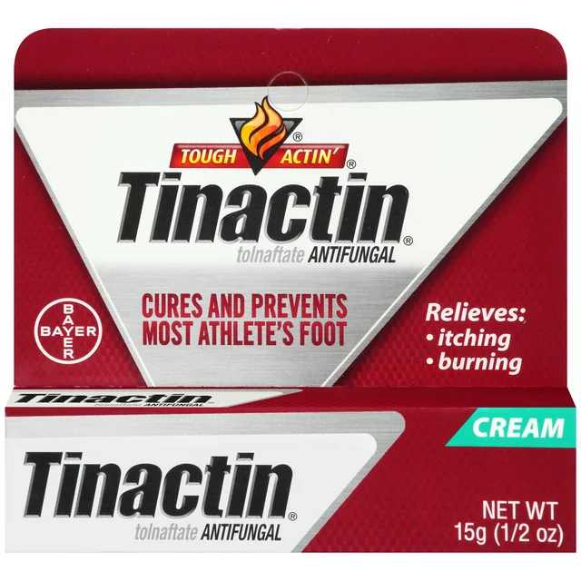 Tinactin Athlete’s Foot Antifungal Treatment Cream, 0.5 Ounce Tube
